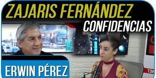 Comediante Zajaris Fernández entrevistada por Erwin Pérez
