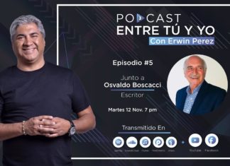 Erwin Pérez entrevista al escritor argentino Osvaldo Boscacci (2019)