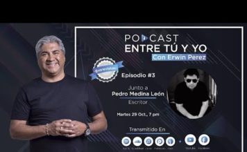 Erwin Pérez entrevista al escritor peruano Pedro Medina León